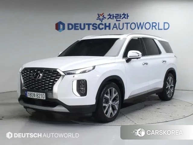 Hyundai Palisade 2022 Белый из Кореи