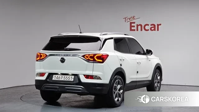 Ssangyong Beautiful Korando 2020 Белый из Кореи