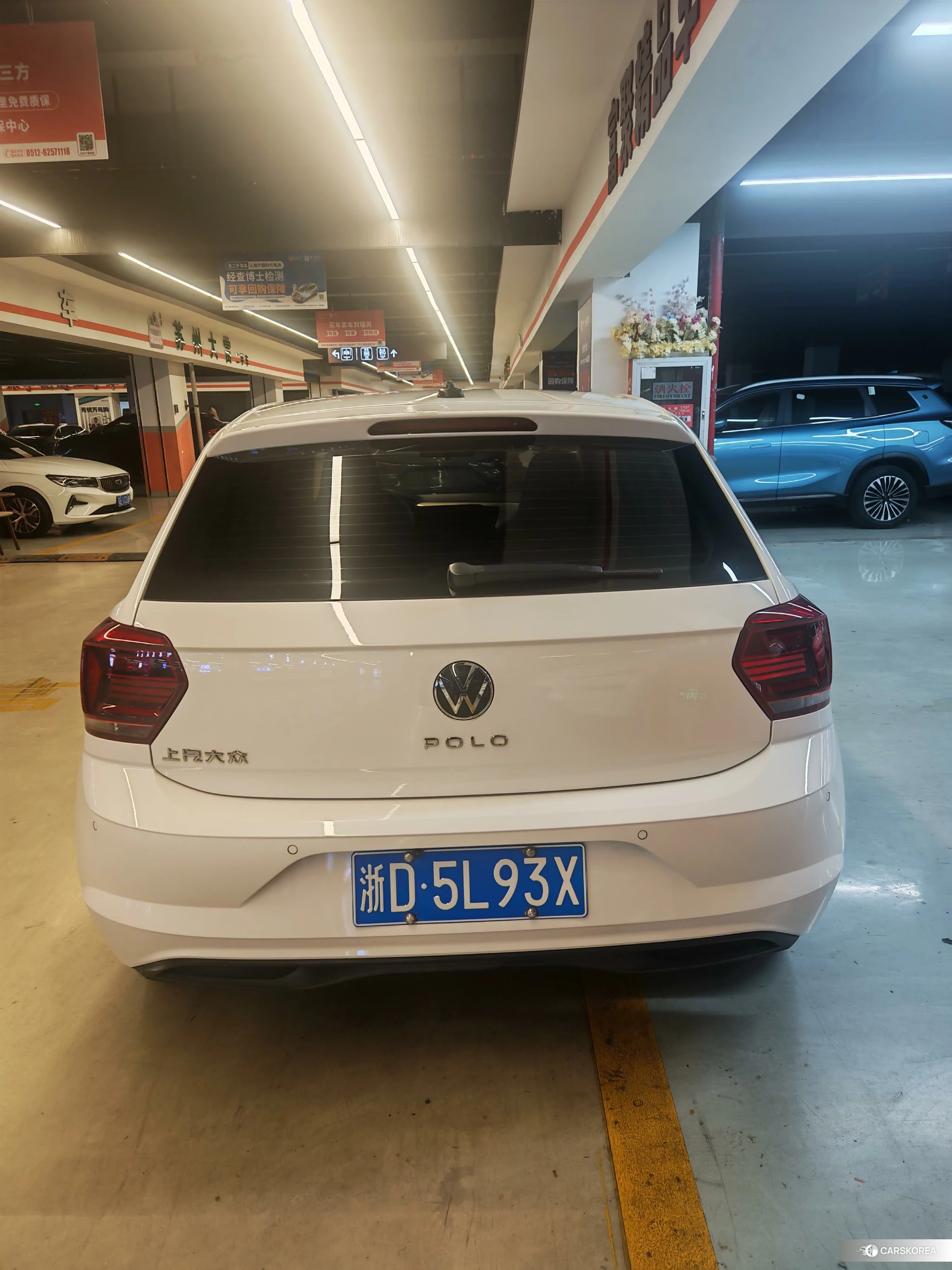 Volkswagen Polo 2021 Белый из Китая
