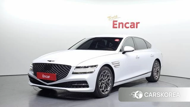 Genesis G80 (RG3) 2021 Белый из Кореи