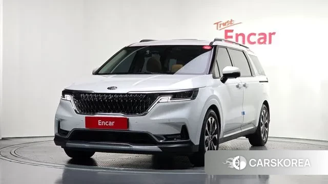 Kia Carnival 4th generation 2021 Белый из Кореи