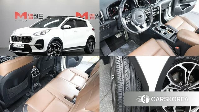 Kia Sportage The Bold 2019 Белый из Кореи