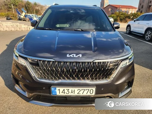 Kia Carnival 4th generation 2023 Серый из Кореи