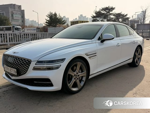 Genesis G80 (RG3) 2021 Белый из Кореи
