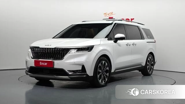 Kia Carnival 4th generation 2022 Белый из Кореи