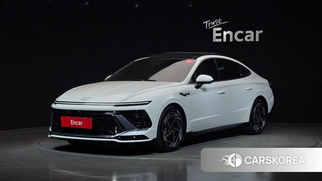 Hyundai Sonata D Edge (DN8) 2024 Белый из Кореи