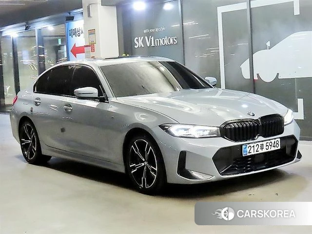 BMW 3 Series (G20) 2023 Серебристо-серый из Кореи