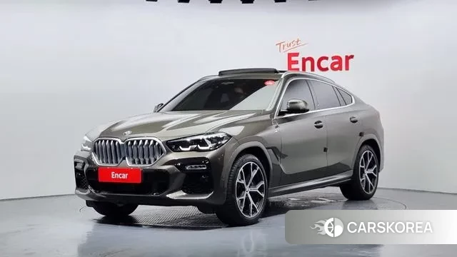 BMW X6 (G06) 2020 Песочный из Кореи