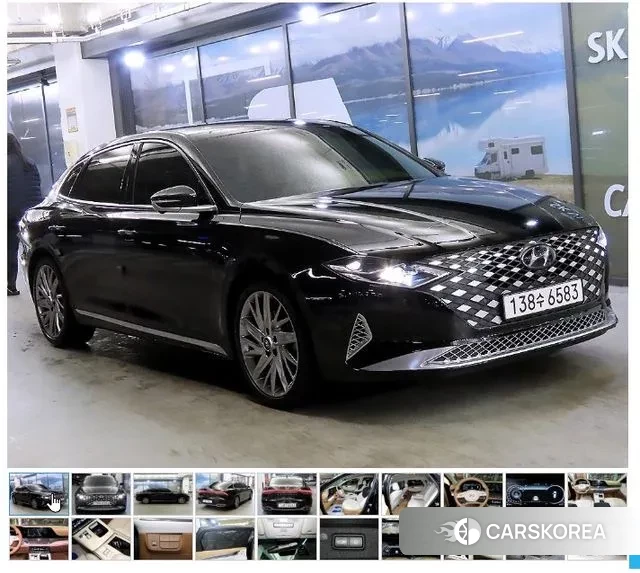 Hyundai The New Grandeur IG 2020 Черный из Кореи
