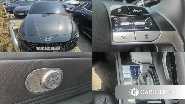 Hyundai Avante (CN7) 2020 Серый из Кореи