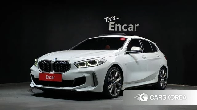 BMW 1 Series (F40) 2023 Белый из Кореи