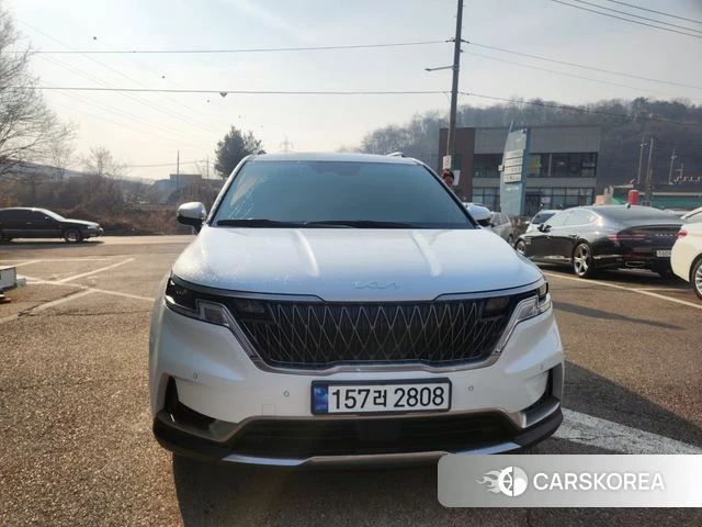 Kia Carnival 4th generation 2023 Белый из Кореи