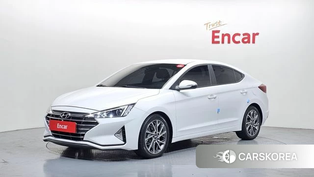 Hyundai The New Avante AD 2019 Белый из Кореи