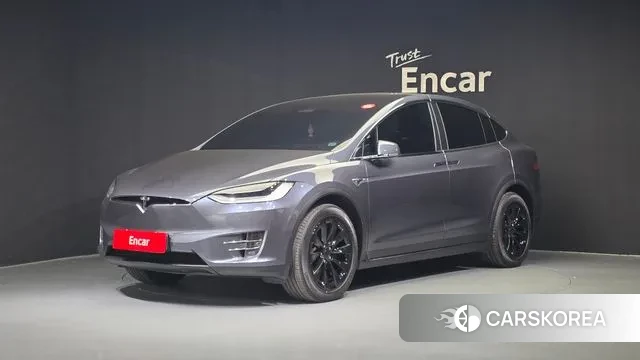 Tesla Model X 2020 Серый из Кореи