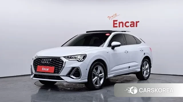 Audi Q3 (F3) 2023 Белый из Кореи