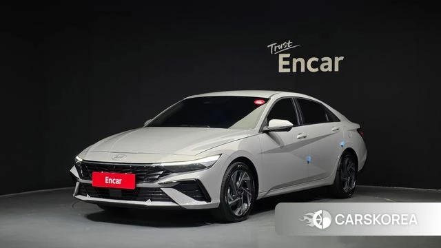 Hyundai The New Avante Hybrid (CN7) 2025 Серебристо-серый из Кореи