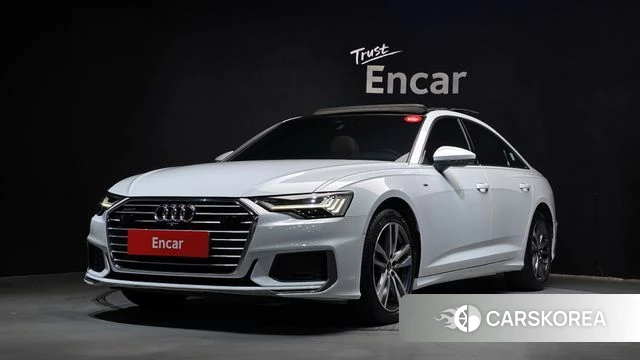 Audi A6 (C8) 2023 Белый из Кореи