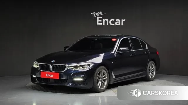 BMW 5 Series (G30) 2019 Синий из Кореи