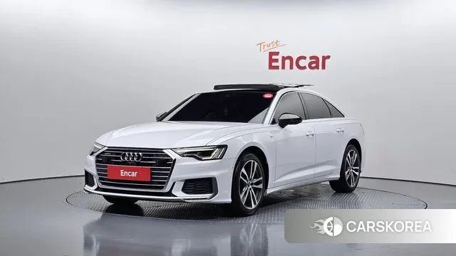 Audi A6 (C8) 2020 Белый из Кореи