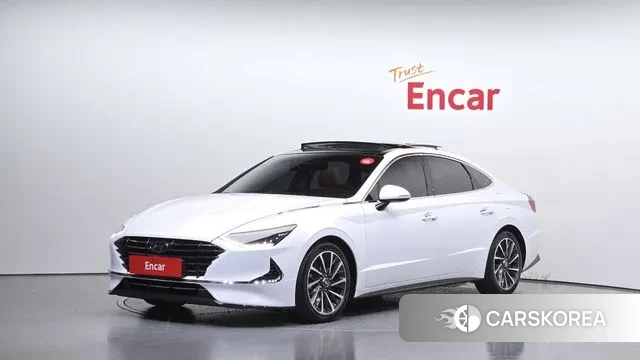 Hyundai Sonata (DN8) 2019 Белый из Кореи