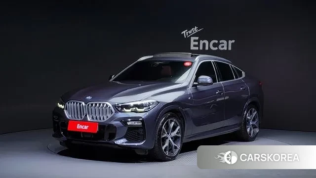 BMW X6 (G06) 2021 Серый из Кореи