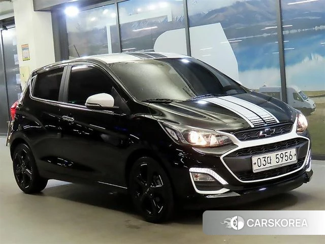 Chevrolet (GM Daewoo) The New Spark 2018 Черный из Кореи