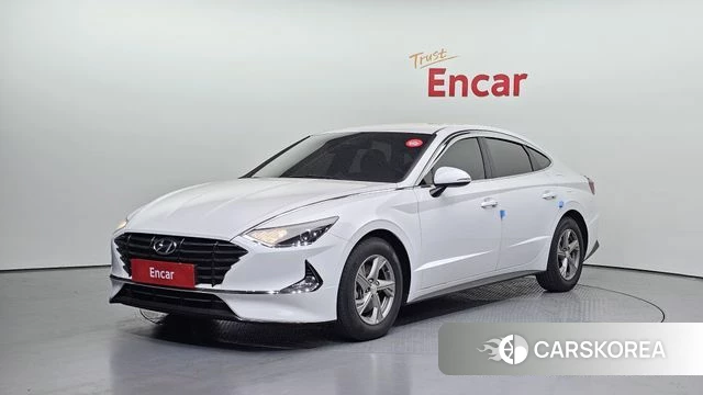 Hyundai Sonata (DN8) 2022 Белый из Кореи