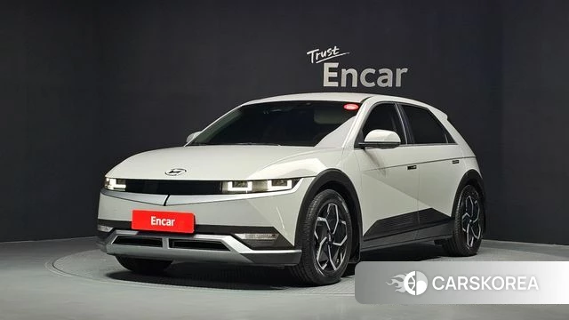 Hyundai Ionic 5 2021 Серебристо-серый из Кореи