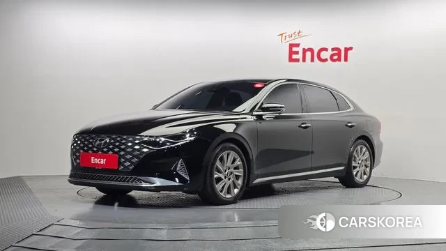 Hyundai The New Grandeur IG Hybrid 2020 Черный из Кореи