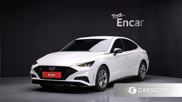 Hyundai Sonata (DN8) 2021 Белый из Кореи