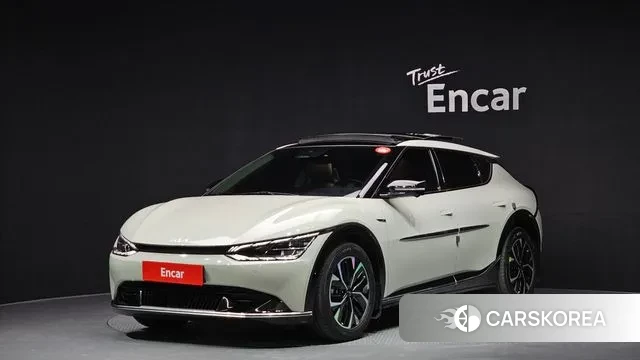 Kia EV6 2021 Жемчужный цвет из Кореи