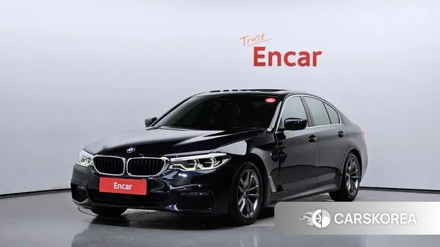 BMW 5 Series (G30) 2020 Черный из Кореи