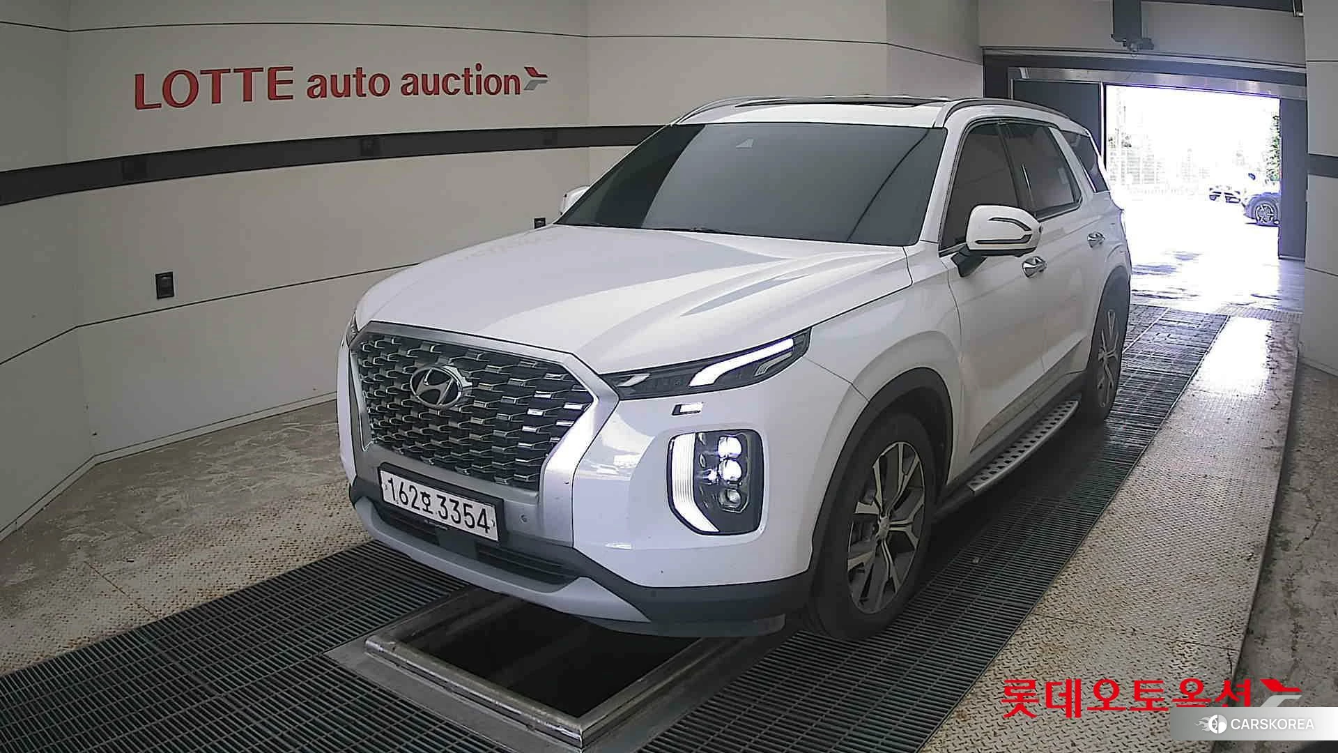 Hyundai Palisade 2021 White cream (optional) из Кореи