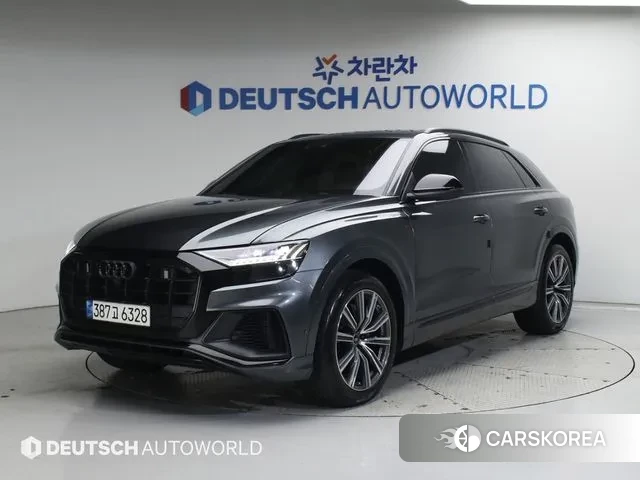 Audi Q8 (4M) 2021 Серый из Кореи