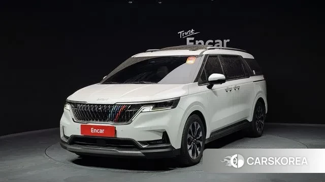 Kia Carnival 4th generation 2021 Белый из Кореи