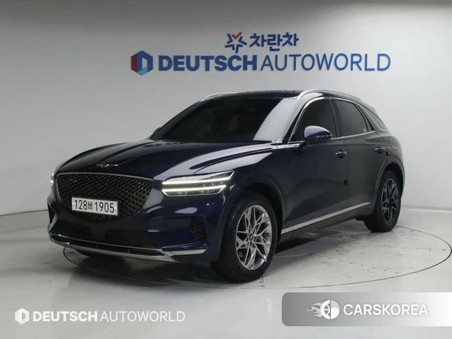 Genesis GV70 2021 Синий из Кореи