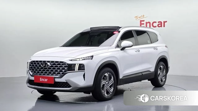 Hyundai The New Santa Fe 2021 Белый из Кореи
