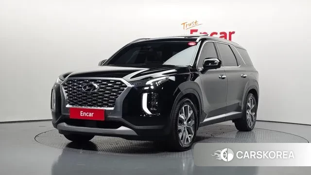 Hyundai Palisade 2021 Черный из Кореи