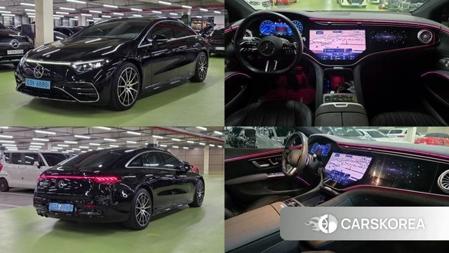 Mercedes-Benz EQS V297 2022 Черный из Кореи