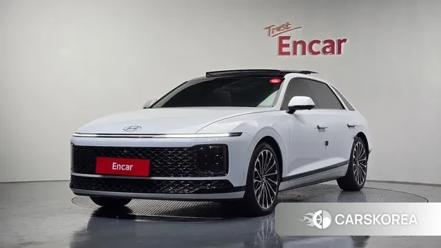 Hyundai Grandeur Hybrid (GN7) 2023 Белый из Кореи