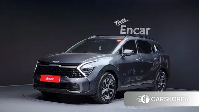 Kia Sportage 5th Generation Hybrid 2022 Серый из Кореи