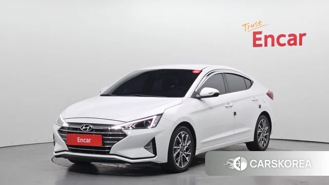 Hyundai The New Avante AD 2019 Белый из Кореи