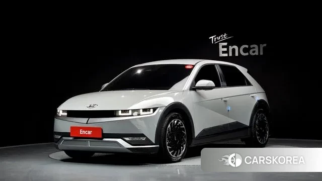 Hyundai Ionic 5 2022 Серебристо-серый из Кореи