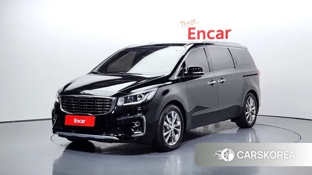 Kia The New Carnival 2018 Черный из Кореи