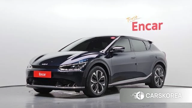 Kia EV6 2021 Синий из Кореи