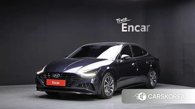 Hyundai Sonata (DN8) 2019 Синий из Кореи