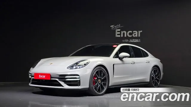 Porsche Panamera (971) 2021 Серебристо-серый из Кореи