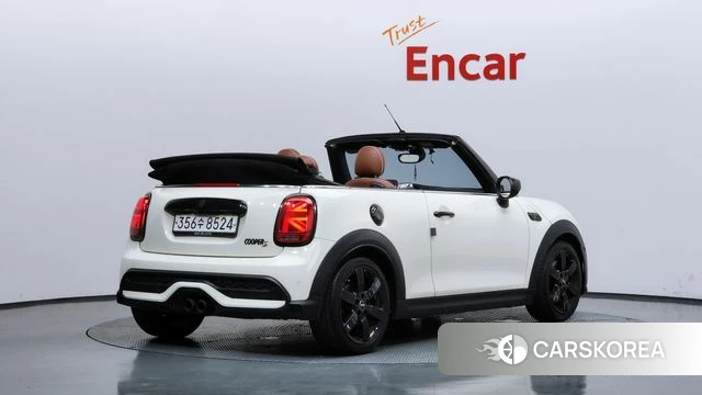 Mini Cooper S Convertible 2022 Жемчужный цвет из Кореи