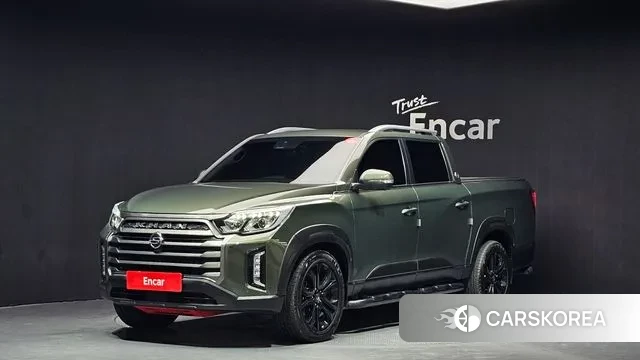 Ssangyong The New Rexton Sports Cannes 2022 Светло-зеленый из Кореи