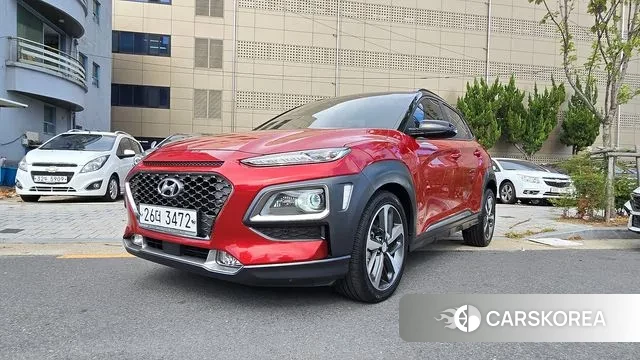 Hyundai Kona 2018 Красный из Кореи